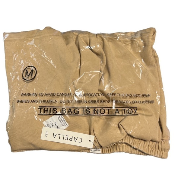 Capella joggers. Khaki. Medium. NWT - Picture 2 of 2